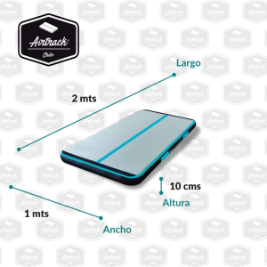 AirMat 2 x 1 x 0,15 Turquesa