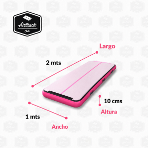 AirMat 2 x 1 x 0,10 Rosado