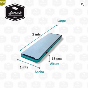 AirMat 2 x 1 x 0,15 Menta